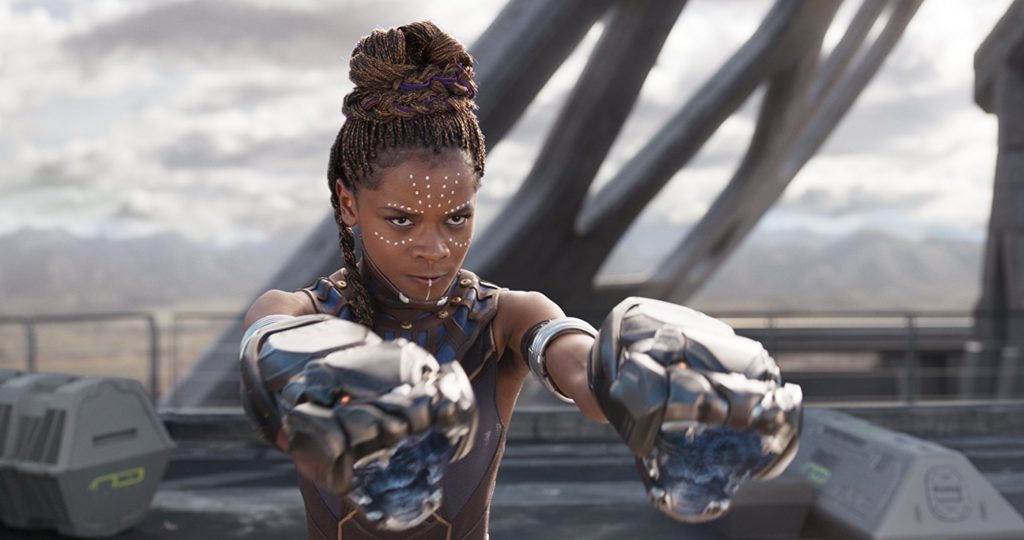 still from the film Black Panther