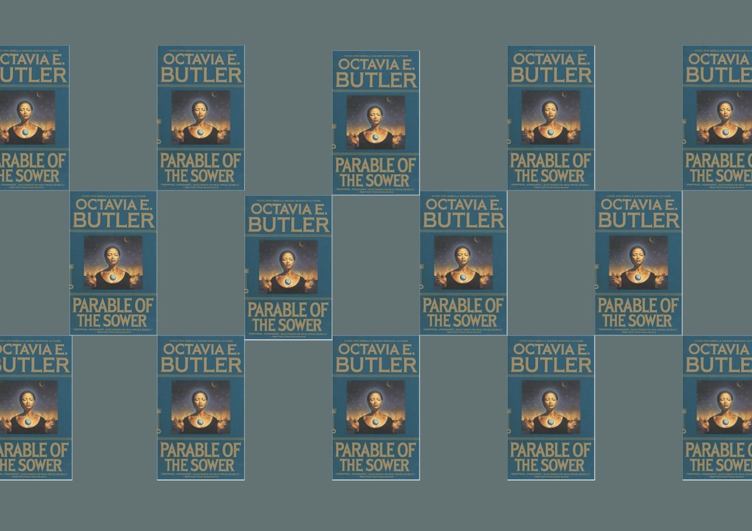 covers of Octavia E Butler, Parable of the Sower